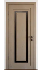 «Modern-76-mirror black»‎ цвет какао супермат