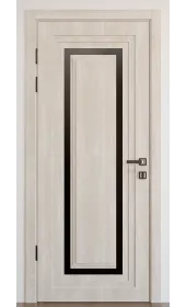 «Modern-76-mirror black»‎ колір дуб немо лате