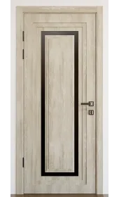 «Modern-76-mirror black»‎ колір дуб пасадена