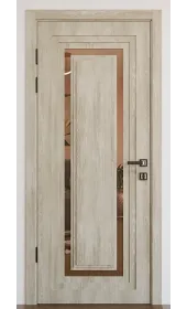 «Modern-76-mirror bronze»‎ колір дуб пасадена