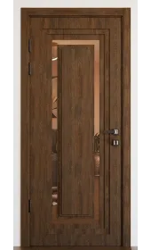 «Modern-76-mirror bronze satyn»‎ колір дуб портовий