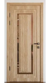 «Modern-76-mirror bronze»‎ колір дуб сонома