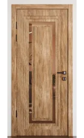 «Modern-76-mirror bronze»‎ колір дуб бурштиновий