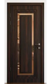 «Modern-76-mirror bronze»‎ колір горіх морений темний