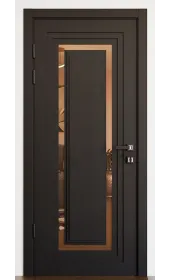 «Modern-76-mirror bronze»‎ цвет венге южное