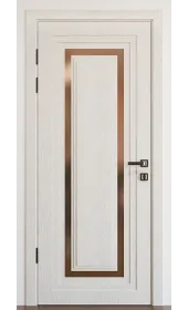 «Modern-76-mirror bronze satyn satyn»‎ колір дуб білий