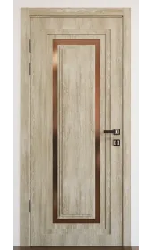 «Modern-76-mirror bronze satyn satyn»‎ колір дуб пасадена