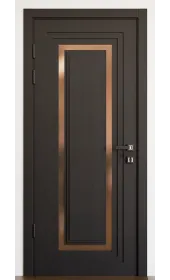 «Modern-76-mirror bronze satyn satyn»‎ колір венге південне