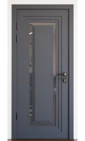 «Modern-76-mirror grafit»‎ цвет антрацит