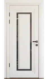 «Modern-76-mirror grafit»‎ цвет белый супермат