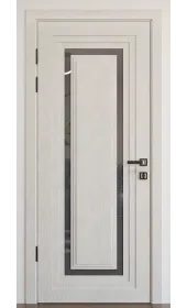 Межкомнатная дверь с зеркалом «Modern-76-mirror grafit» Фаворит