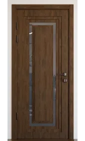 «Modern-76-mirror grafit ‎ колір дуб портовий