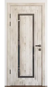 «Modern-76-mirror grafit»‎ колір крафт білий