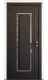 «Modern-76-mirror grafit»‎ колір венге південне