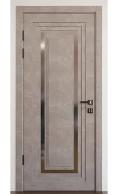 «Modern-76-mirror grafit satyn»‎ цвет бетон кремовый