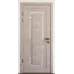 Межкомнатная дверь с зеркалом «Modern-76-mirror milk»‎ цвет бетон кремовый