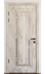 «Modern-76-mirror milk»‎ цвет крафт белый