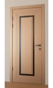 «Modern-76-painted mirror black» колір сіро-бежевий