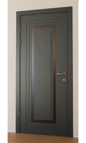 «Modern-76-painted mirror black» колір графіт