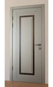 «Modern-76-painted mirror black» колір сірий