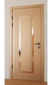 «Modern-76-painted mirror bronze satyn» колір сіро-бежевий