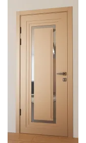 «Modern-76-painted mirror grafit» цвет серо-бежевый