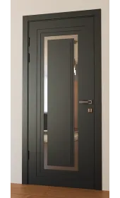 «Modern-76-painted mirror grafit» цвет графит