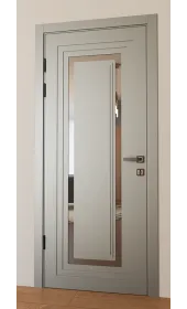 «Modern-76-painted mirror grafit» цвет серый