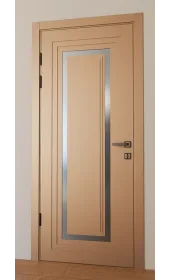 «Modern-76-painted mirror grafit satyn» цвет серо-бежевый