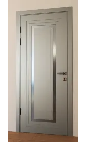 «Modern-76-painted mirror grafit satyn» цвет серый