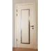 Міжкімнатні фарбовані двері з дзеркалом «Modern-76-painted mirror grafit satyn» колір бежевий