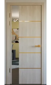 Межкомнатная дверь «‎Modern-80»‎ цвет дуб пасадена