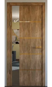 Міжкімнатні двері «‎Modern-80» колір крафт білий