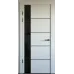 Межкомнатная дверь «‎Modern-80-black»‎ цвет белый супермат