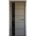 Межкомнатная дверь «‎Modern-80-black»‎ цвет какао супермат