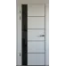 Межкомнатная дверь «‎Modern-80-black»‎ цвет дуб белый
