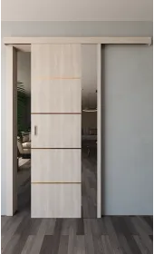 Межкомнатная раздвижная дверь «Modern-80-slider» цвет дуб немо лате