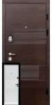 Вхідні двері модель «Селена венге», 2.2 мм сталь, товщина полотна 95 мм