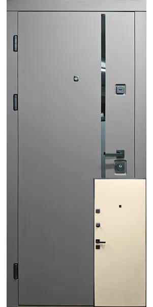 Вхідні бронедвері «Синдикат» три контури ущільнення Вхідні бронедвері «Синдикат» три контури ущільнення