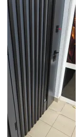 Дизайн двери Спадаро с ламелями