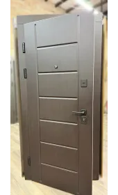 Вхідні бронедвері «Стокгольм» три контури ущільнення