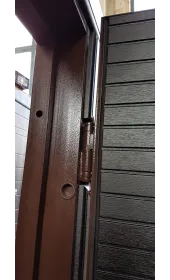 Вхідні двері модель «Сток», 2 мм сталь, патинування на дві сторони Вхідні двері модель «Сток», 2 мм сталь, патинування на дві сторони