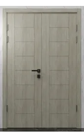 Розпашні міжкімнатні двері  «Techno-47-2» колір Дуб Пасадена Розпашні міжкімнатні двері  «Techno-47-2» колір Дуб Пасадена