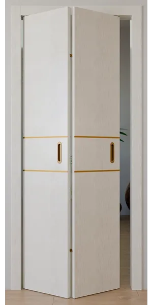 Межкомнатная дверь-книжка «Techno-67f-book-gold molding» Фаворит