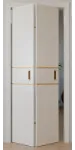 Межкомнатная дверь-книжка «Techno-67f-book-gold molding» Фаворит