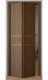 «Techno-67f-book-gold molding» колір Дуб Портовий