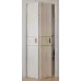 Межкомнатная дверь-книжка «Techno-67f-book-gold molding» цвет Крафт Белый