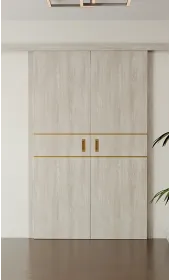 «Techno-67f-2-slider-gold molding» колір Дуб Пасадена «Techno-67f-2-slider-gold molding» колір Дуб Пасадена