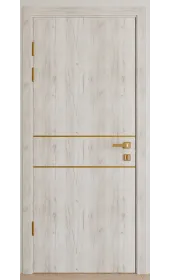 «Techno-67f-gold molding» колір Крафт Білий «Techno-67f-gold molding» колір Крафт Білий