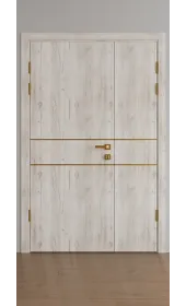 «Techno-67f-half-gold molding» цвет Крафт Белый «Techno-67f-half-gold molding» цвет Крафт Белый